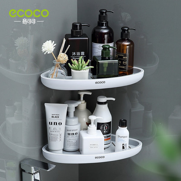 Wall Mounted Bathroom Storage Shelf Rack for Shampoo Bottles Organizer –  JIAJIA HOME MART