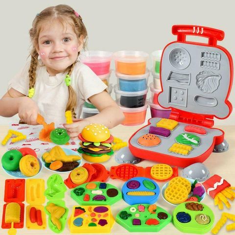 CHILDREN'S DIY KITCHEN CLAY SET