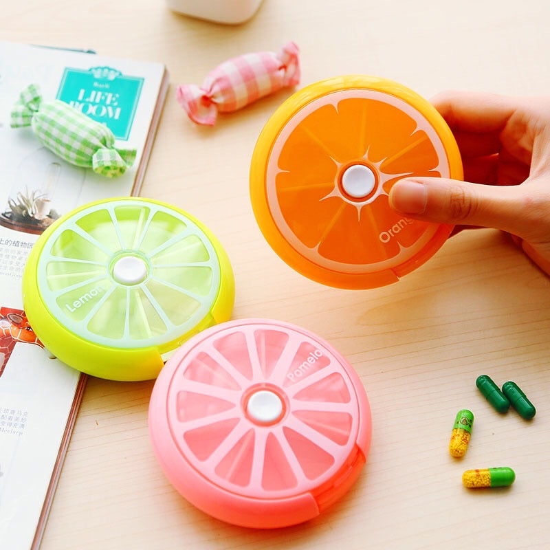 WEEKLY PILL BOX/ MEDICINE WEEKLY BOX - HEALTH & BEAUTY | JIAG STORE Lifestyle Home Improvement