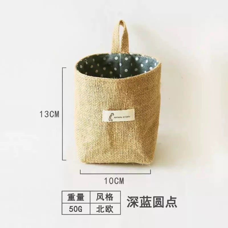 ZAKKA COTTON AND LINE STORAGE BAG