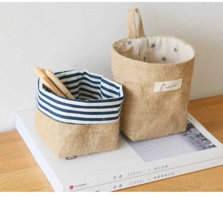 ZAKKA COTTON AND LINE STORAGE BAG