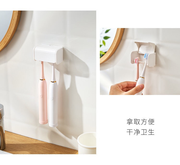 DOUBLE HEAD  TOOTHBRUSH HOLDER