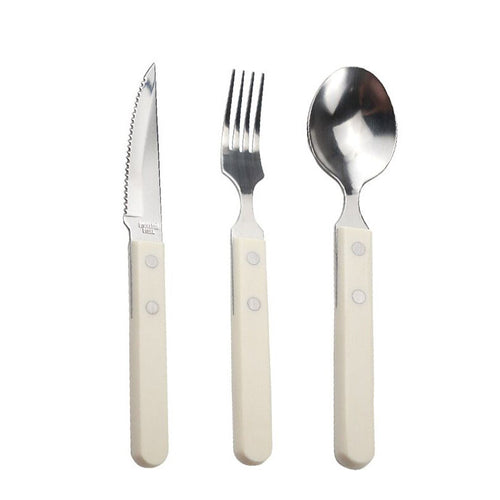 STAINLESS STEEL STEAK CUTLERY ( 3pcs/SET) -  | JIAG STORE Lifestyle Home Improvement