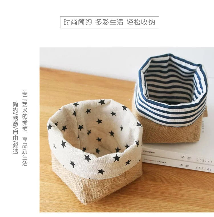 ZAKKA COTTON AND LINE STORAGE BAG