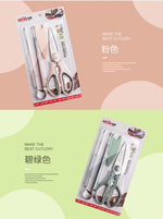 2PCS BBQ TOOL SET ( scissor + tong )