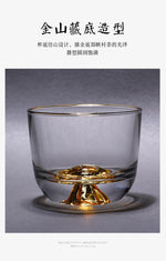 TIBETAN GOLD GLASS