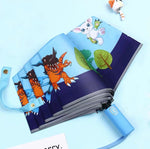 ANTI-KICKBACK AUTOMATIC CHILD CARTOON UMBRELLA - SPORTS & OUTDOORS | JIAG STORE Lifestyle Home Improvement