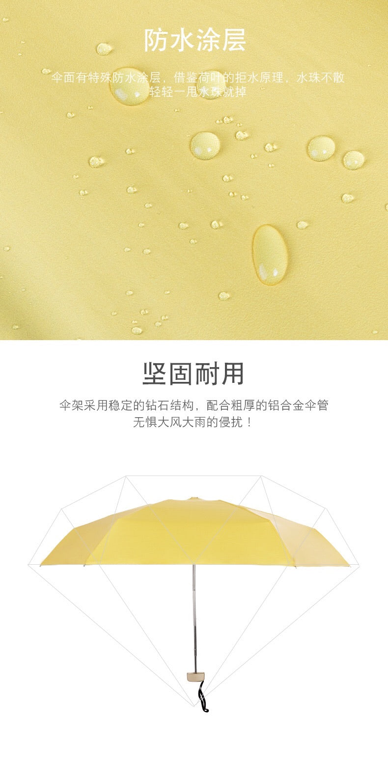 ULTRA LIGHT SMALL FOLDING POCKET UMBRELLA - SPORTS & OUTDOORS | JIAG STORE Lifestyle Home Improvement