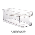 DOUBLE LAYER CAN STORAGE RACK